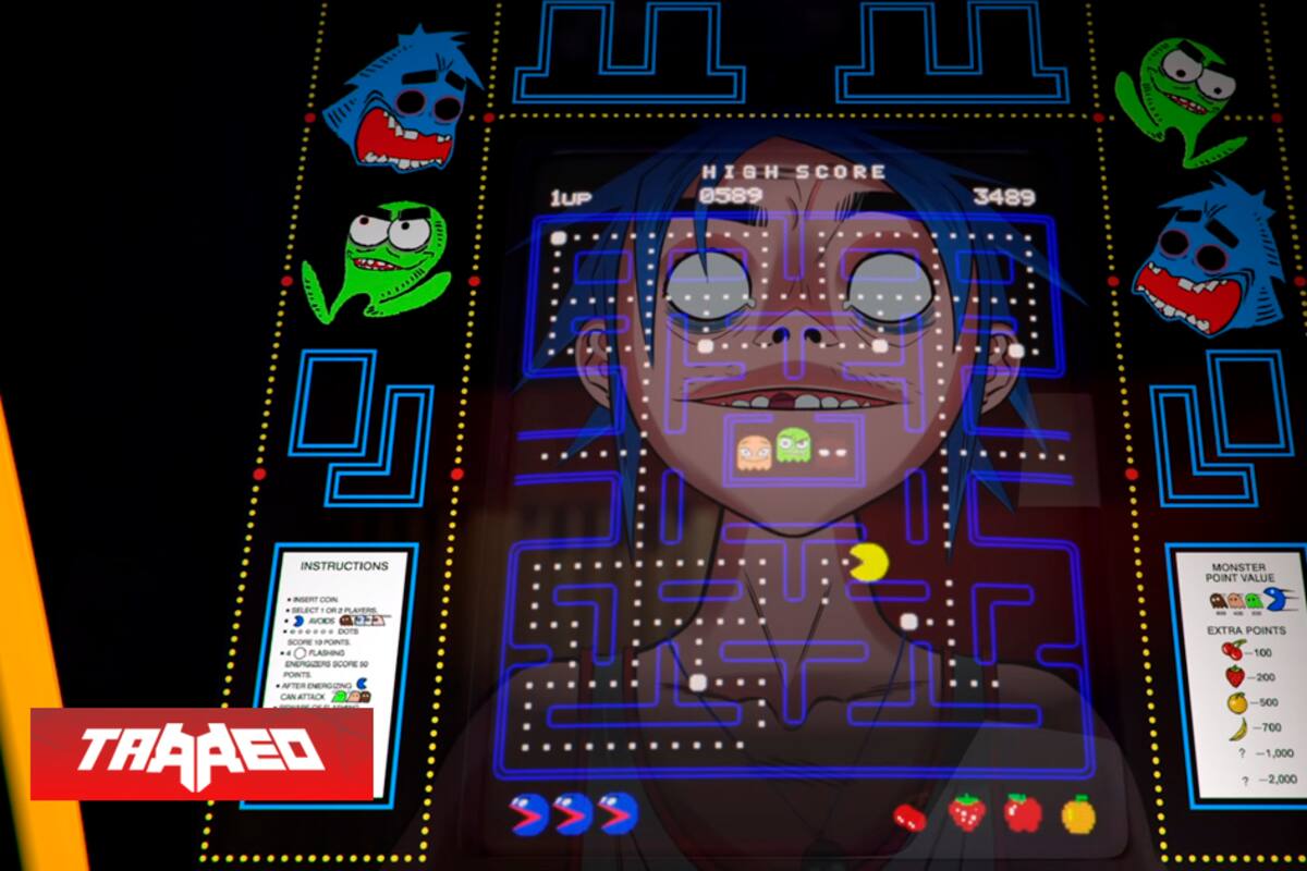 Gorillaz homenajea al clásico PAC-MAN en su nueva canción