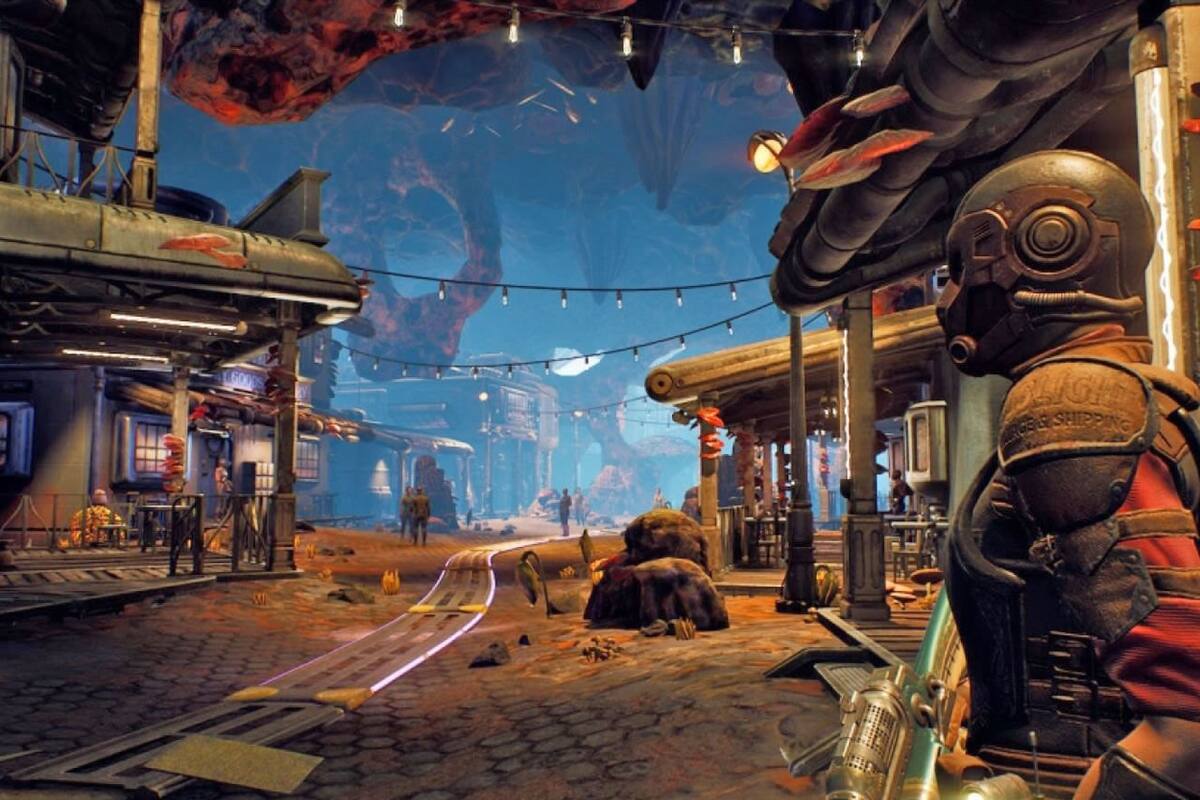 Obsidian no pensaba que The Outer Worlds pudiera correr en Switch