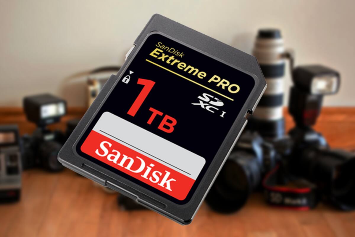 Revelan prototipo de tarjeta SD de 1 TB