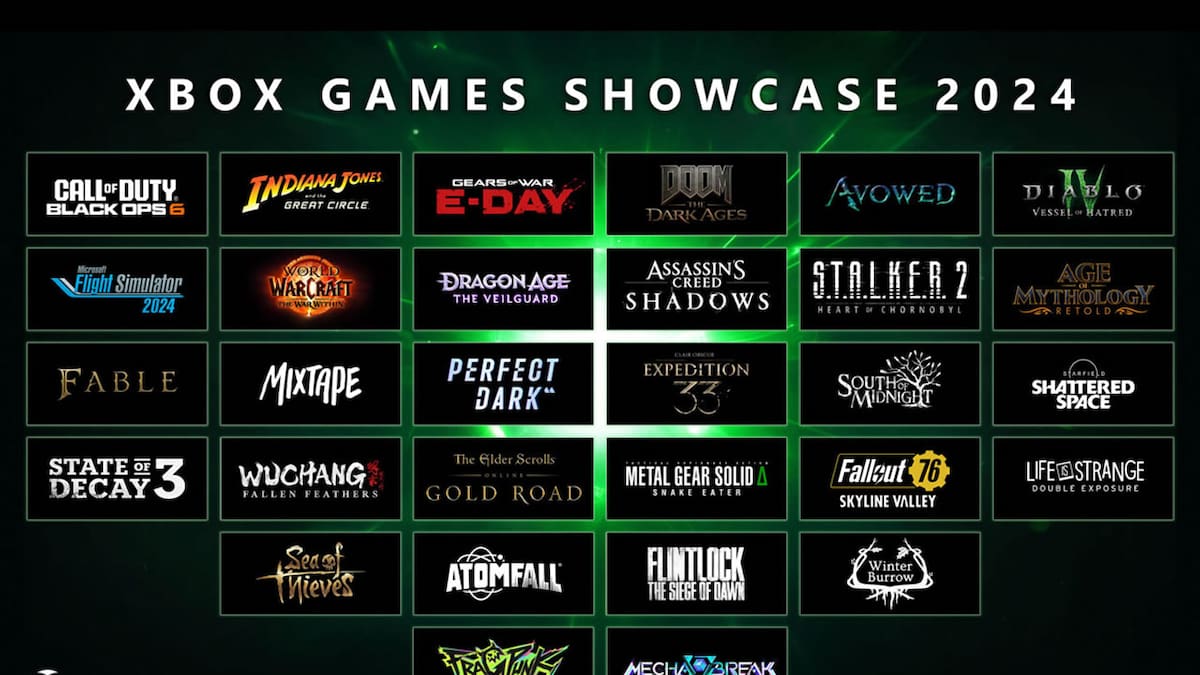El evento de Microsoft tuvo 30 anuncios de videojuegos