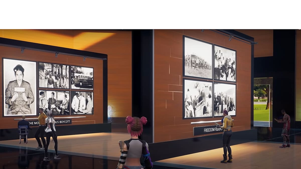 El evento incluye una reconstrucción de monumentos de Washington, DC.
