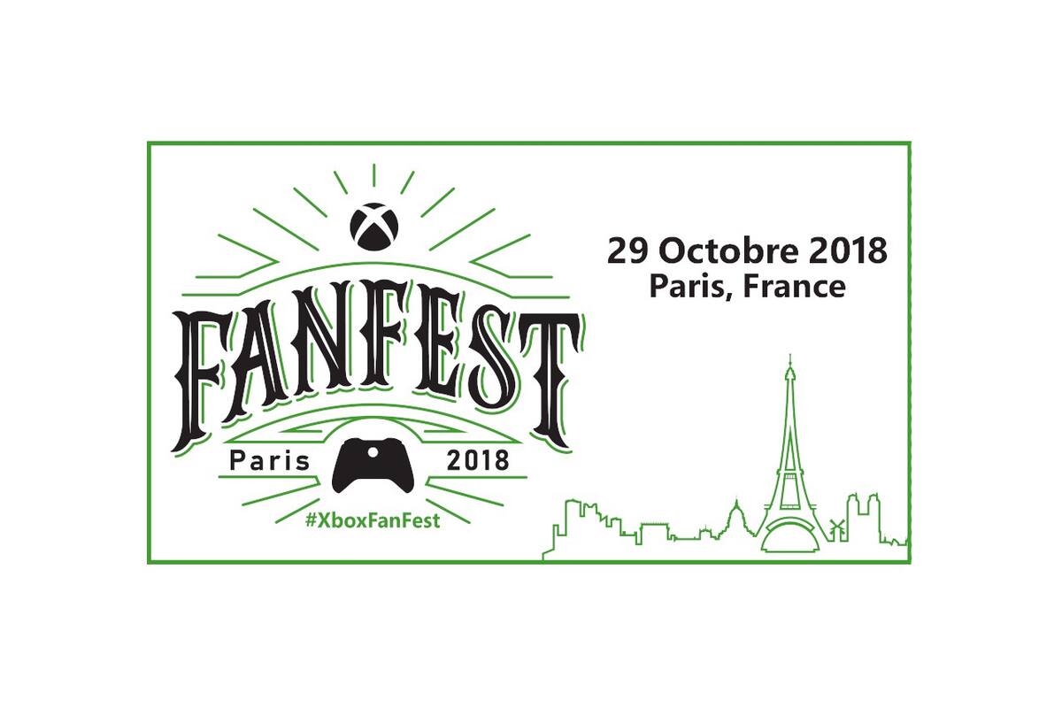 Habrá un Xbox FanFest al mismo tiempo que Paris Games Week 2018