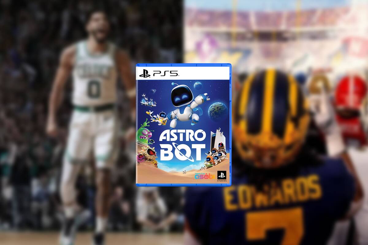 ASTRO BOT la rompe en EUA y supera a gigantes como NBA 2K25 y EA Sports College Football 25