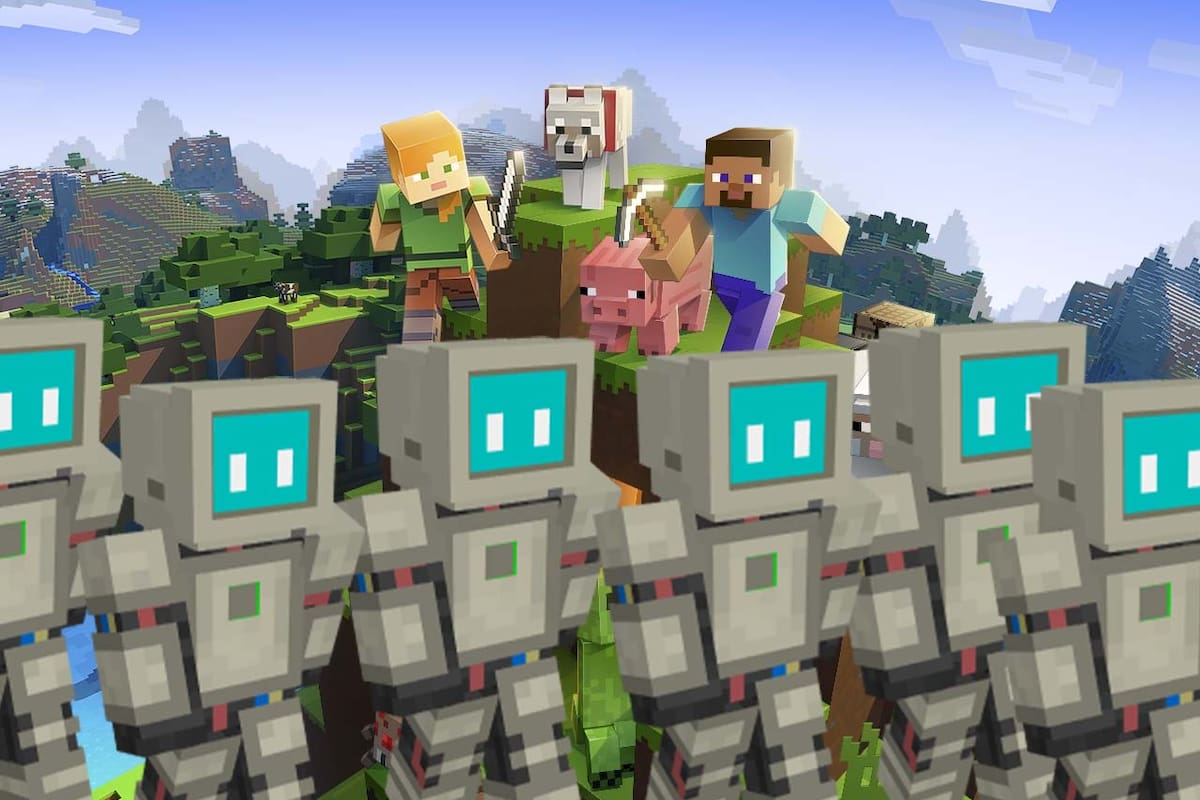 Minecraft: 1000 personajes controlados por IA adoptan comportamientos humanos y construyen una sociedad artificial sumamente realista