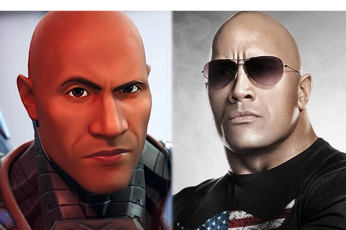“El tipo de Fortnite”, así se burló la NFL de The Rock durante el Super Bowl LVI