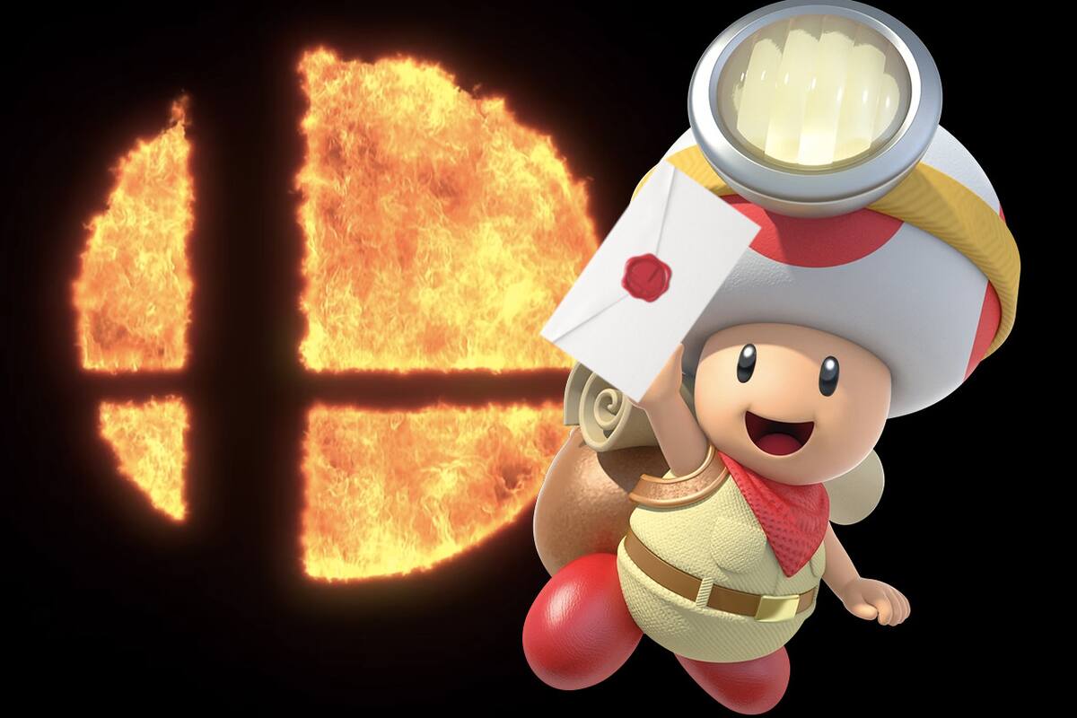Nintendo responde a petición de un fan para añadir al Capitán Toad a Smash Bros.