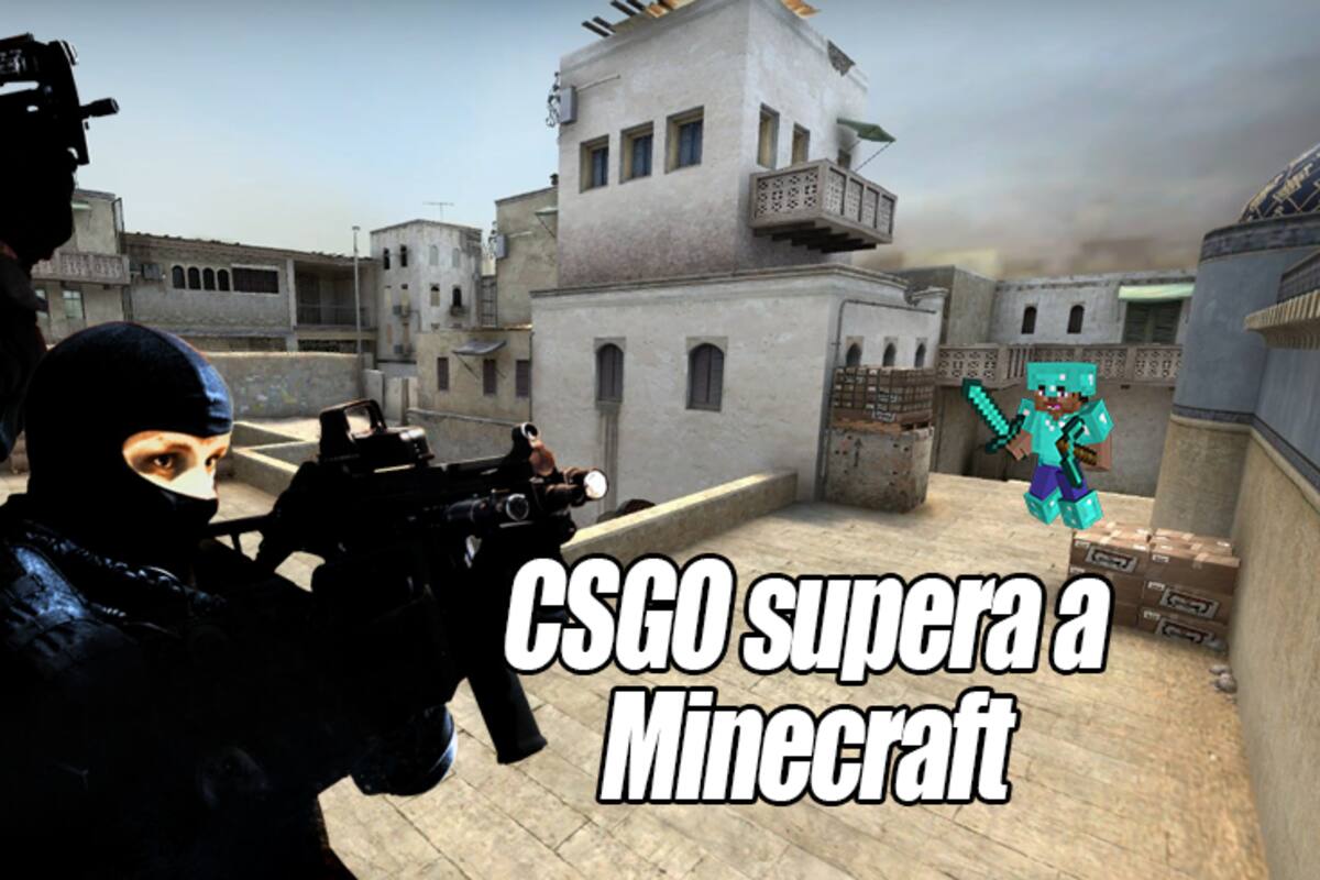 Counter-Strike: Global Offensive supera a Minecraft como el juego más vendido de PC