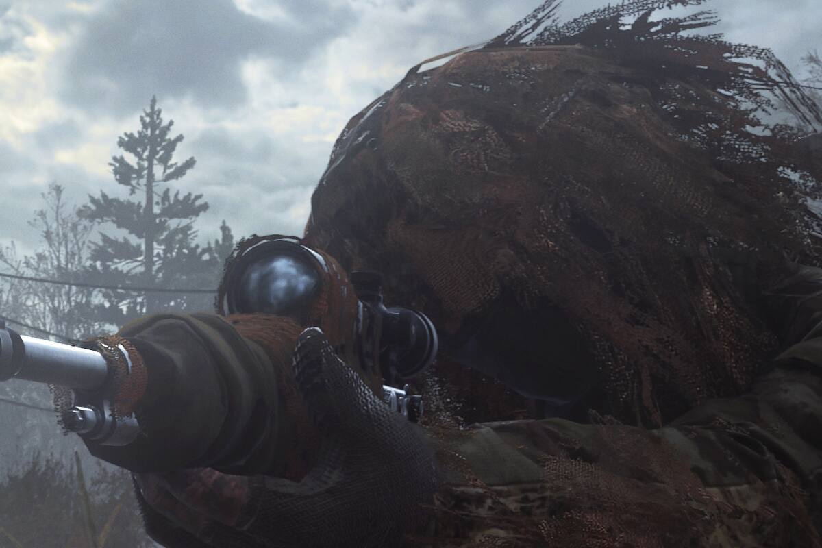 Una espada es de las nuevas armas para CoD: Modern Warfare Remastered