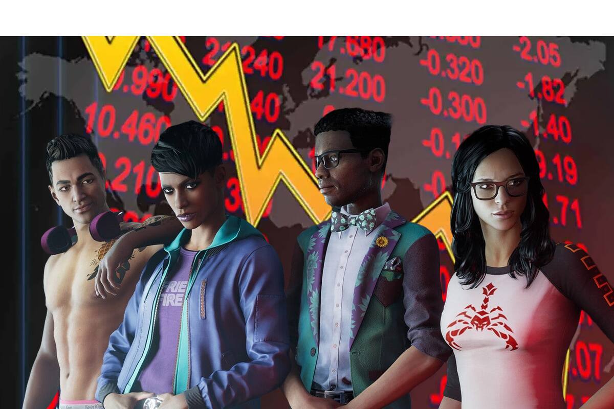 El polémico reboot de Saints Row sería la entrega menos vendida de la franquicia