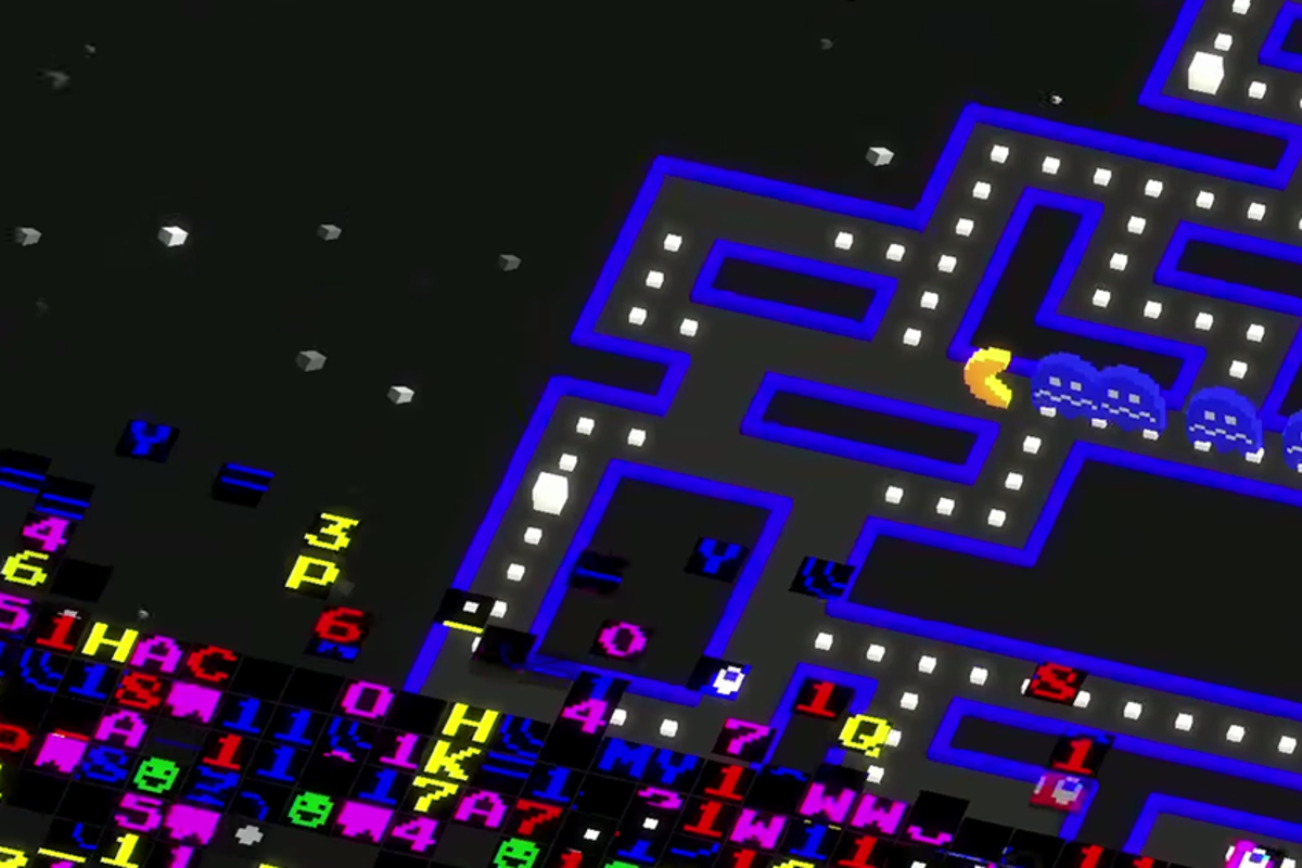 Realizan juego de Pac-Man inspirado en el nivel 256 del título clásico