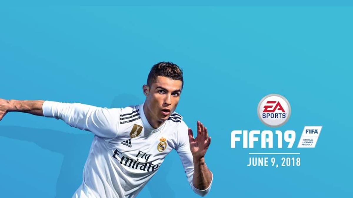El futbolista portugués aparece en la portada de FIFA 19