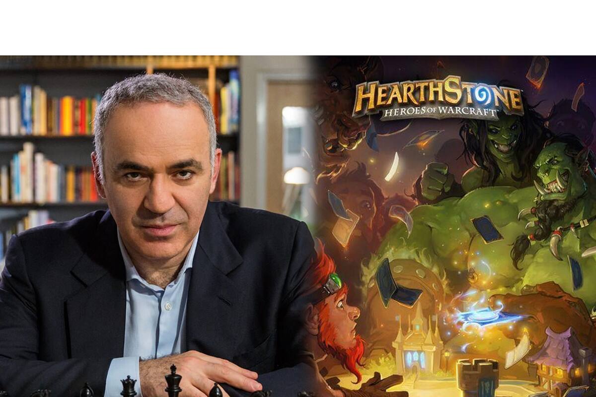 Garry Kasparov, excampeón de ajedrez, juega Hearthstone y es muy bueno