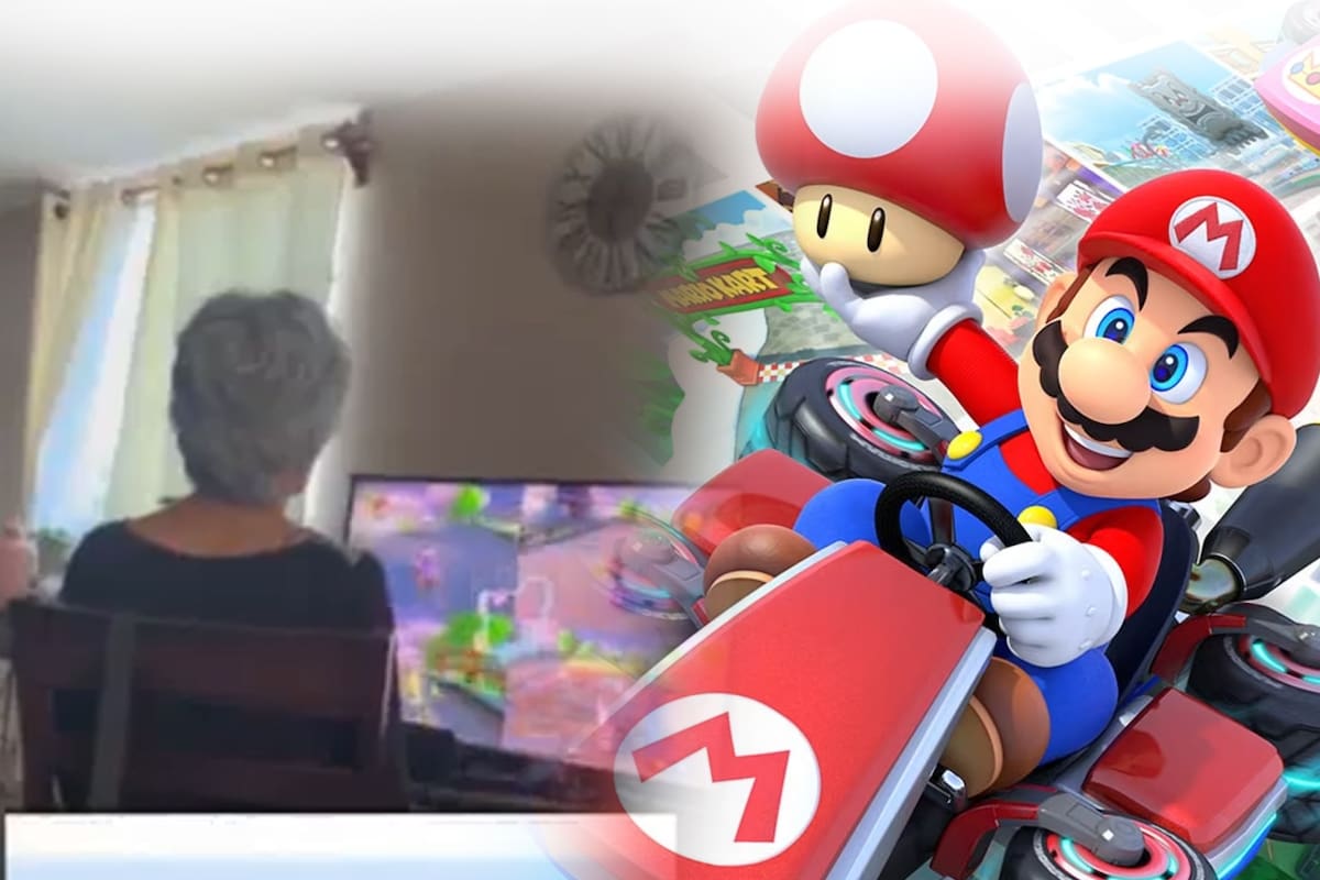 Este grupo de abuelas se junta para jugar Mario Kart todas las tardes en lugar de cartas o lotería