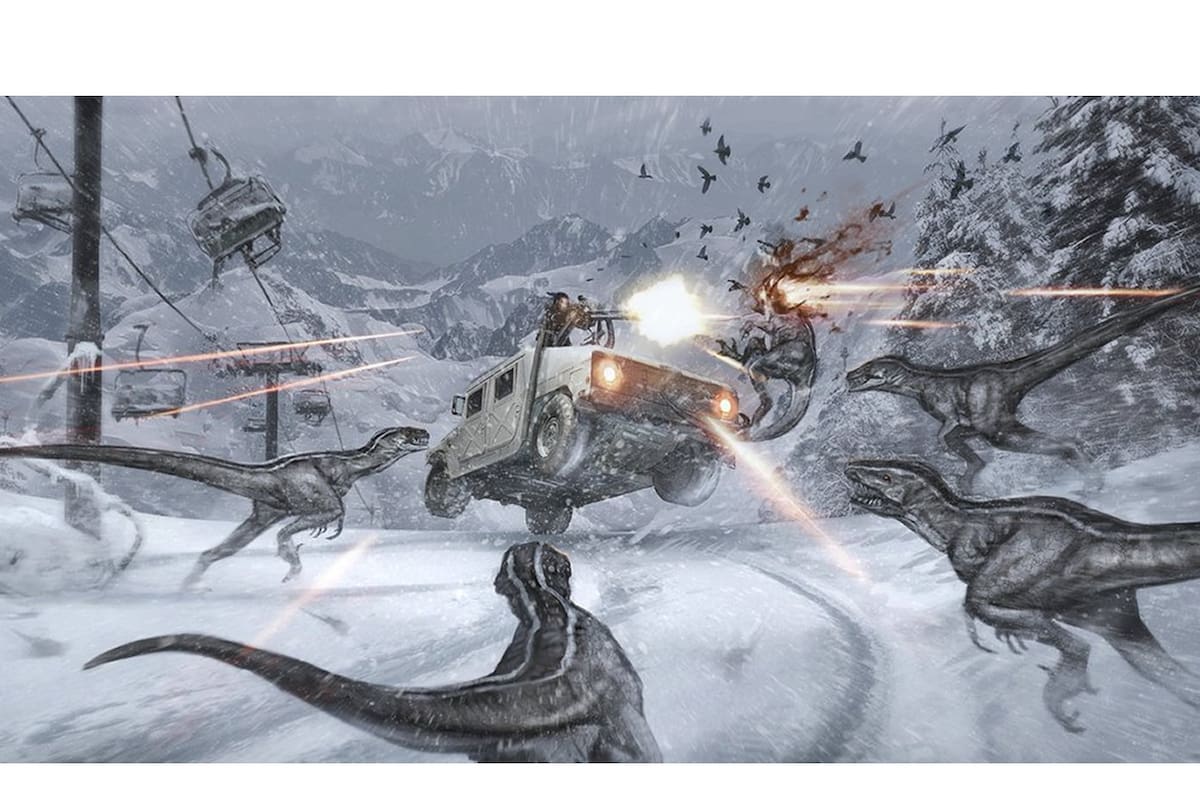 Checa el arte conceptual de la película de Turok que fue cancelada