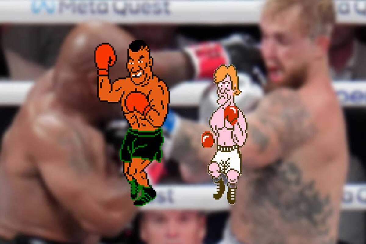 ¿Punch-Out!! se hizo real? Fans comparan la pelea de Jake Paul y Mike Tyson con el popular juego de NES