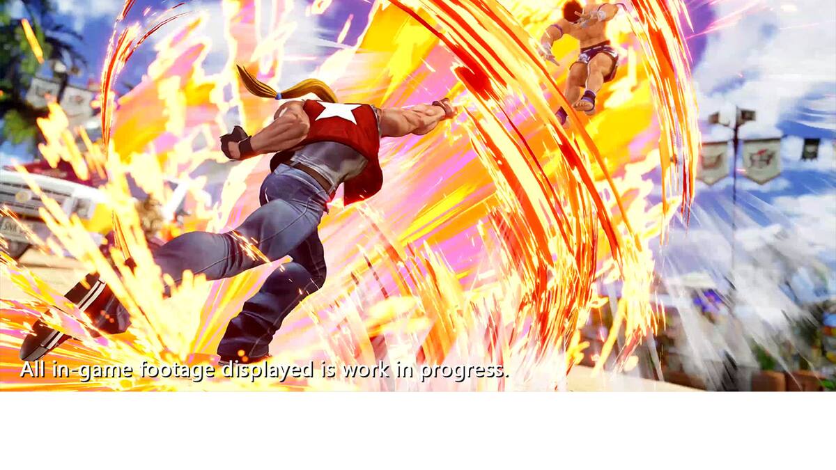 El icónico luchador formará parte del Team Fatal Fury