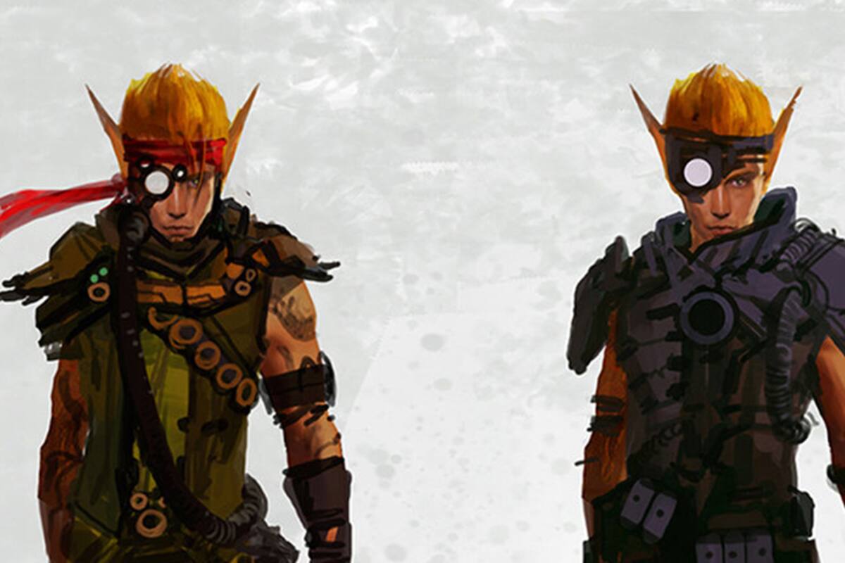 Muestran arte conceptual del juego cancelado de Jak & Daxter