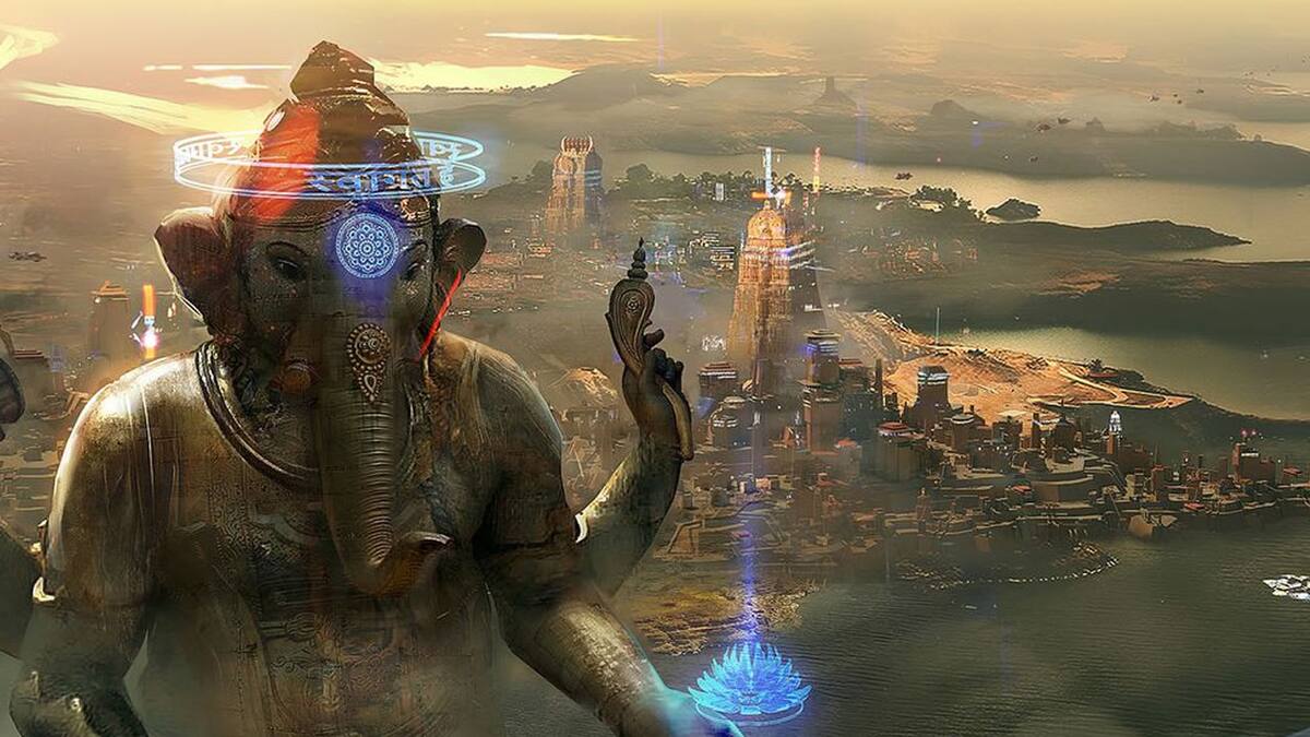 El juego cuenta con una ciudad inspirada en la India en la que aparece el dios Ganesh