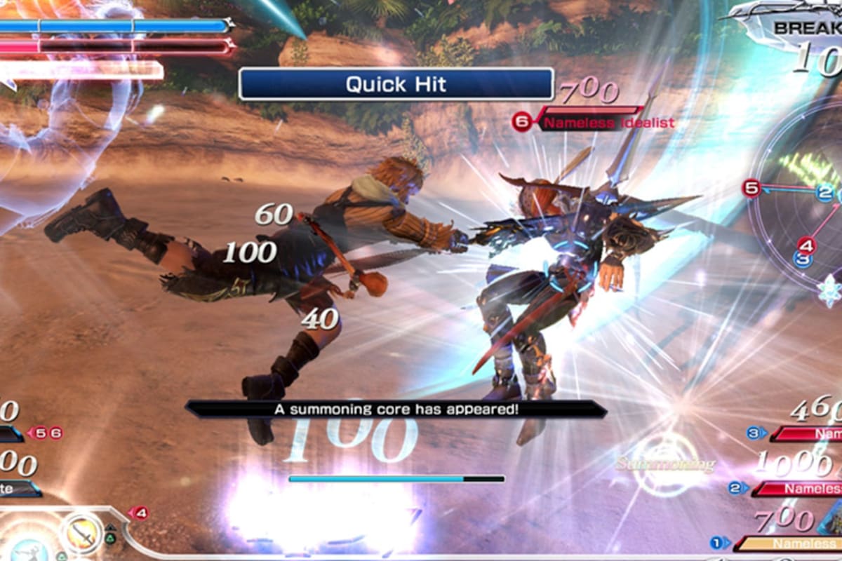 Anuncian Dissidia Final Fantasy NT para PS4
