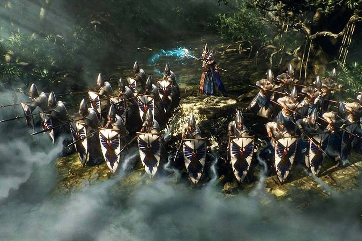 Checa el listado de los High Elves en Total War: Warhammer 2