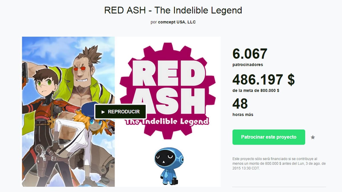El juego de Keiji Inafune podría tener más personajes