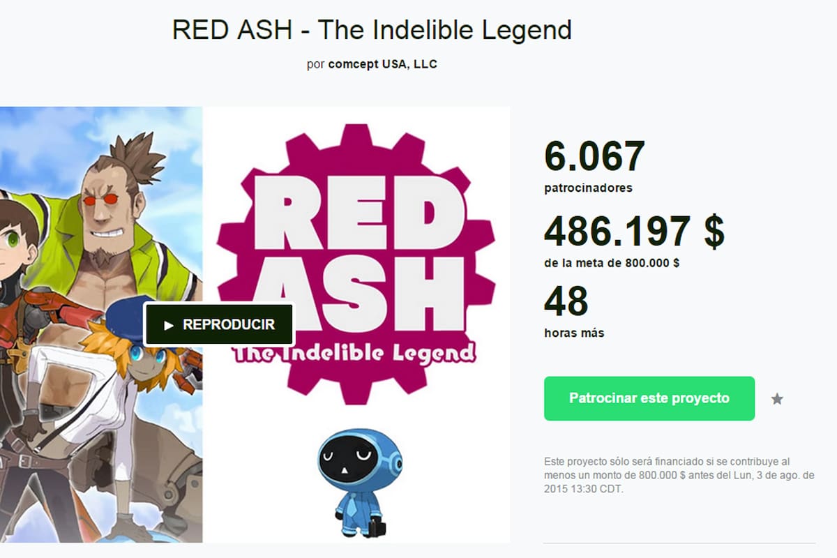 Revelan nuevas metas del Kickstarter de Red Ash: The Indelible Legend