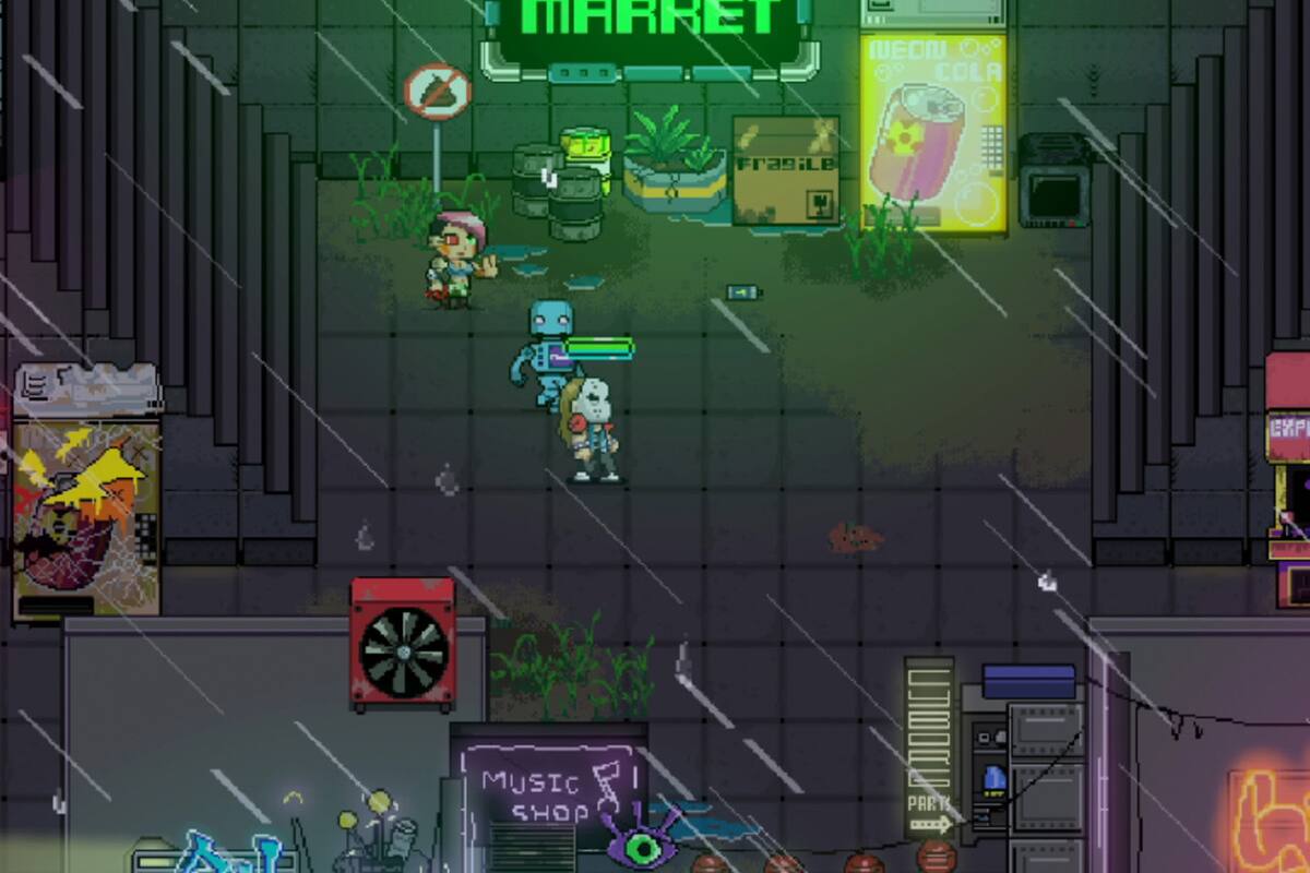 Neon City Riders, el indie mexicano, ya está disponible en consolas y PC