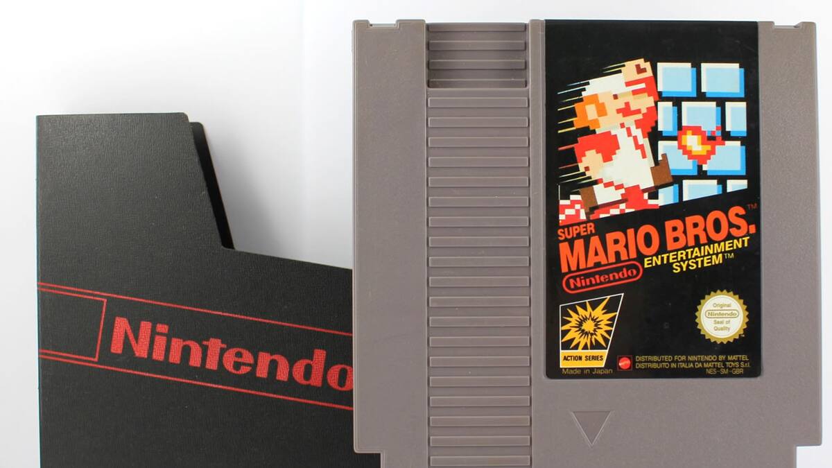 El juego de Nintendo es de los más comunes en las ventas de productos anitguos y usados