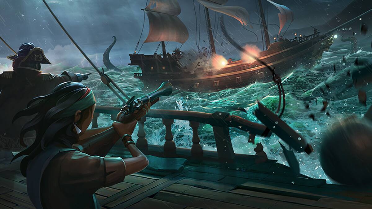 El juego de piratas de Rare debutará a inicios de 2018