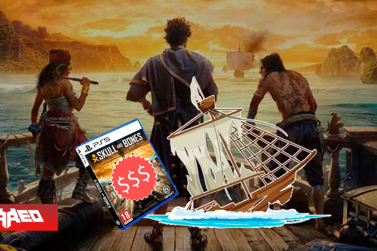 Tiendas han bajado el precio de Skull and Bones de 70 a 45 dólares luego de tres semanas de pocas ventas