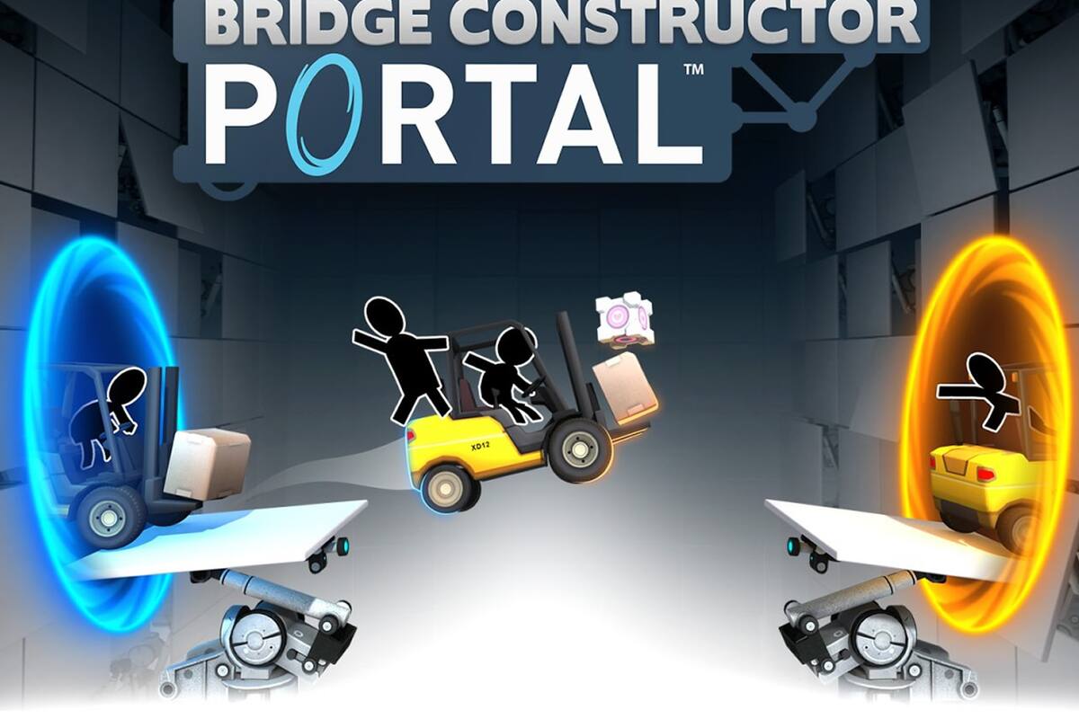 Bridge Constructor Portal recibe un editor de niveles en Steam