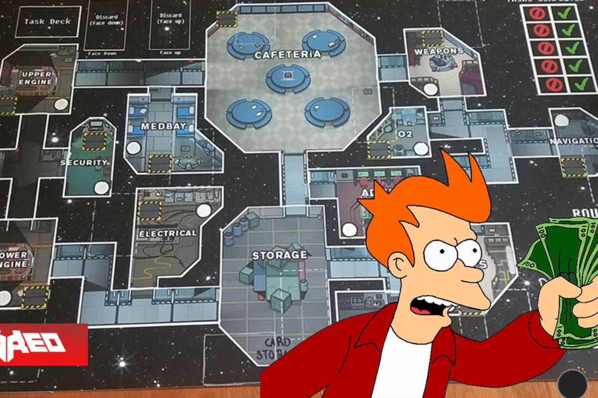 Fan crea juego de mesa de Among Us y luce fantástico