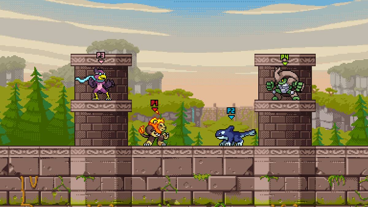 El juego está inspirado en Super Smash Bros.