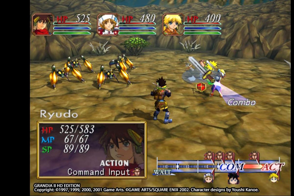 Liberan primeras imágenes de Grandia II HD Edition