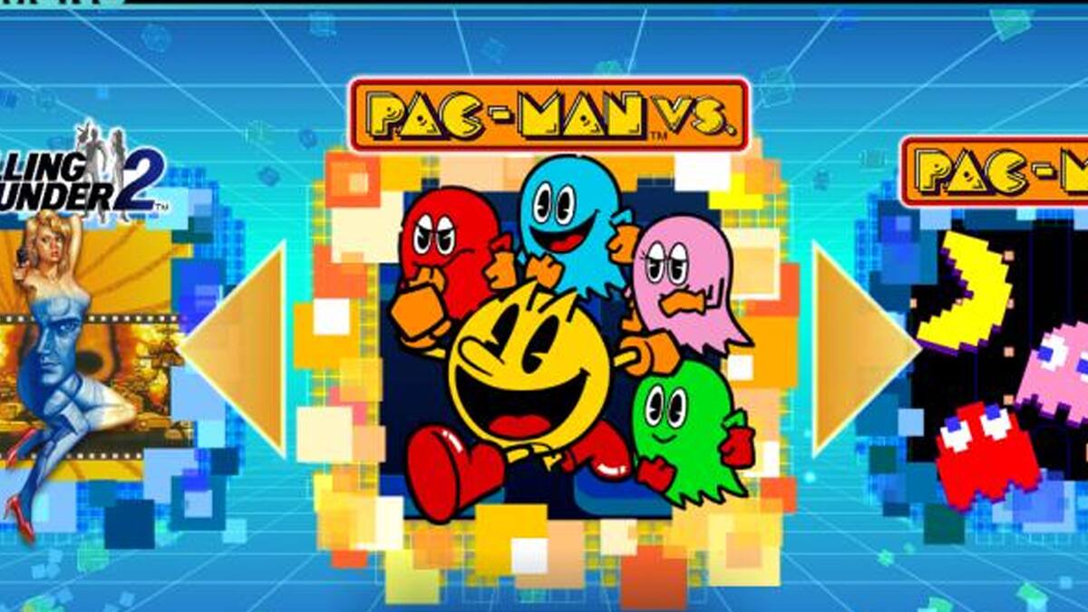 El juego forma parte de Namco Museum