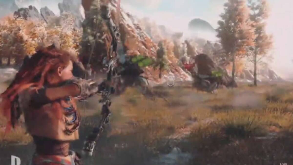 El juego fue presentado por el director de Guerrilla Games