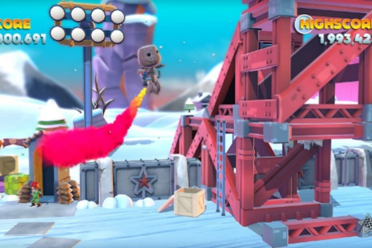 Podrás jugar como Sackboy en Joe Danger 2 de PS Vita