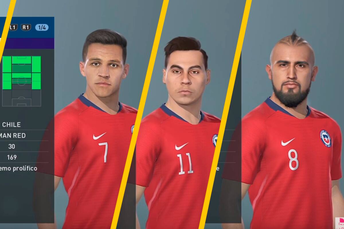 Así luce la Selección Chilena y Colo-Colo en PES 2019
