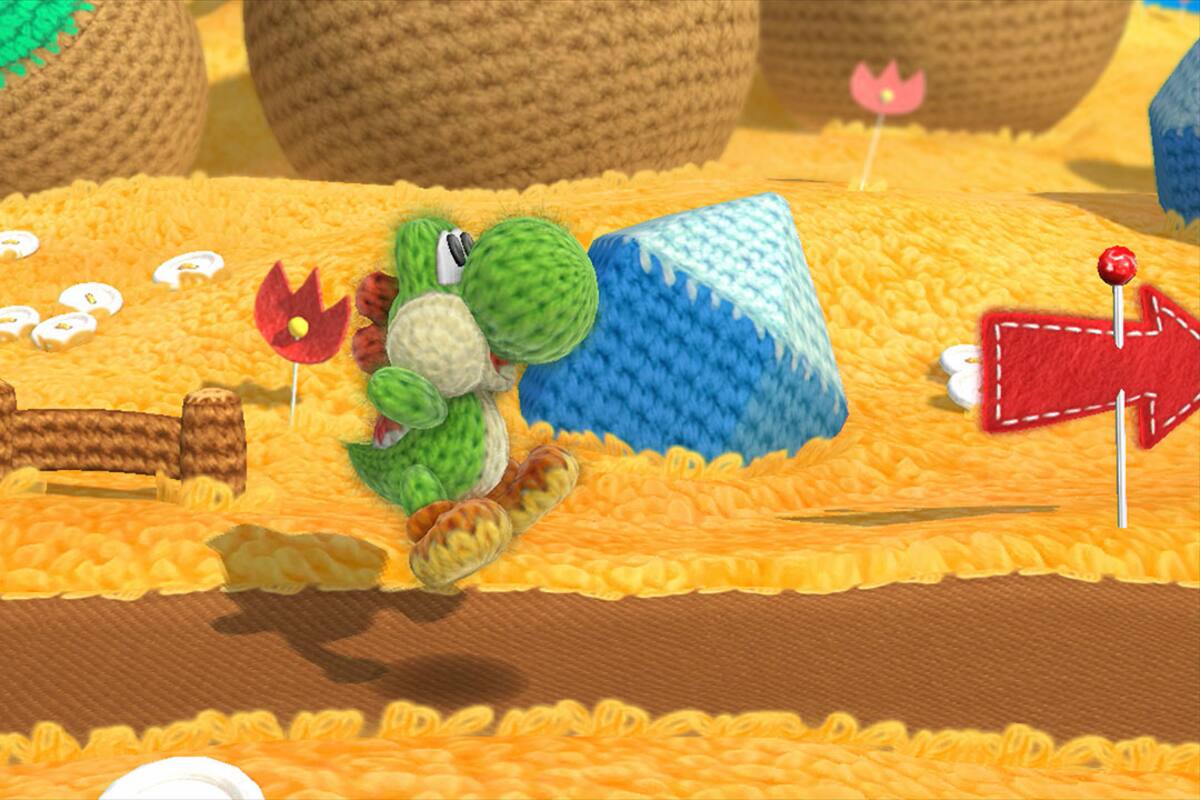 Mira el último trailer de Yoshi's Woolly World