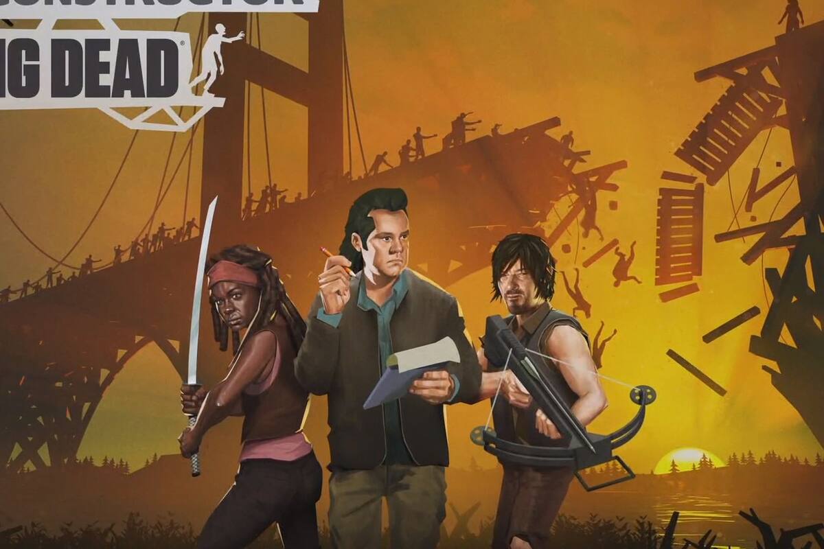 Bridge Constructor tendrá un crossover con The Walking Dead