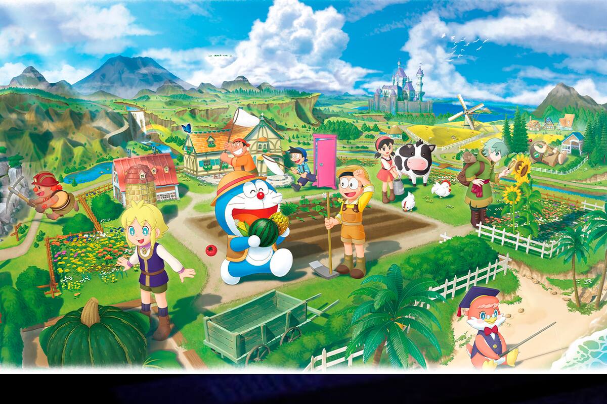 Ya puedes probar gratis el nuevo simulador de granja con Doraemon