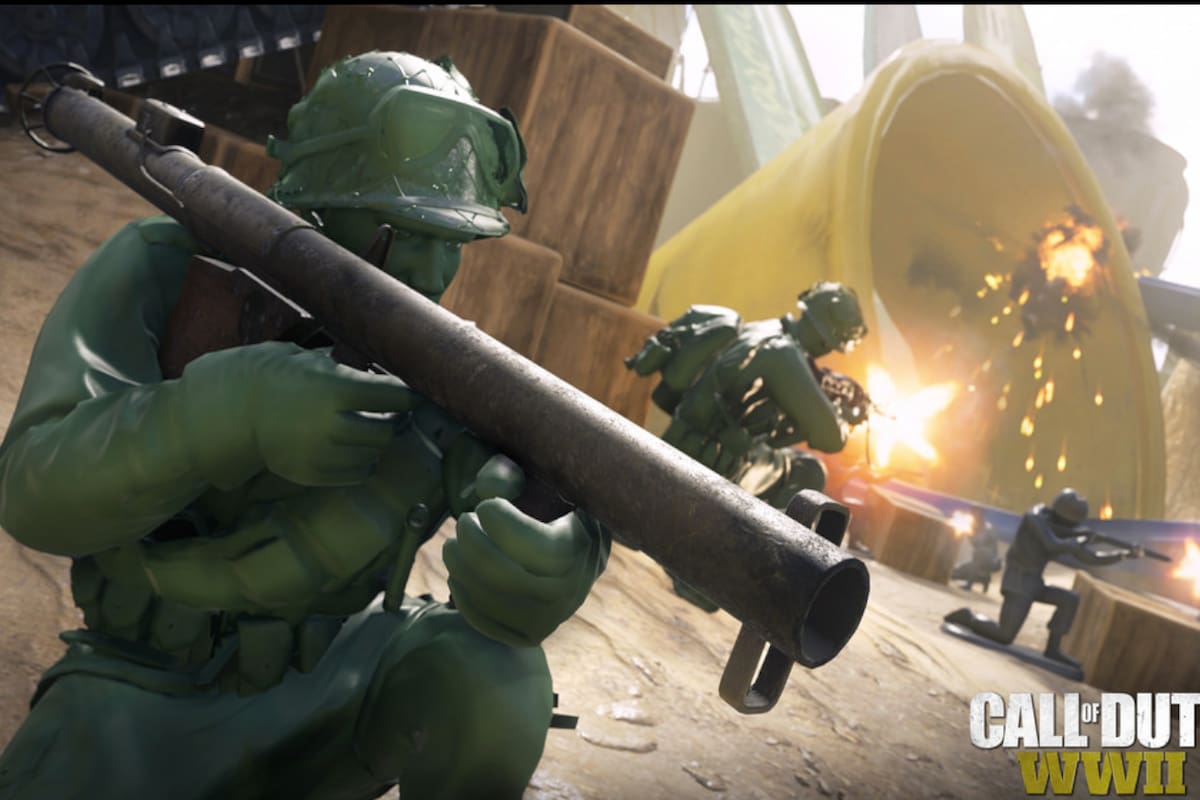 Sé un soldado de juguete en el evento de verano de Call of Duty: WWII