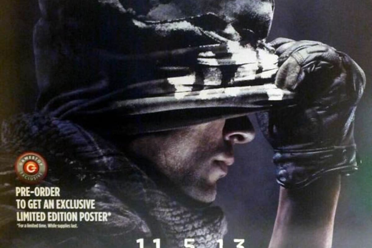 Filtran cartel promocional de Call of Duty: Ghosts
