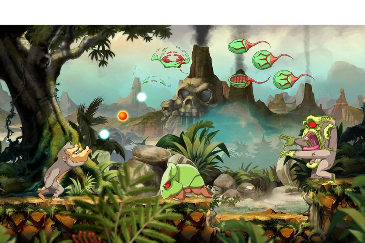 Checa el primer gameplay del remake de Toki