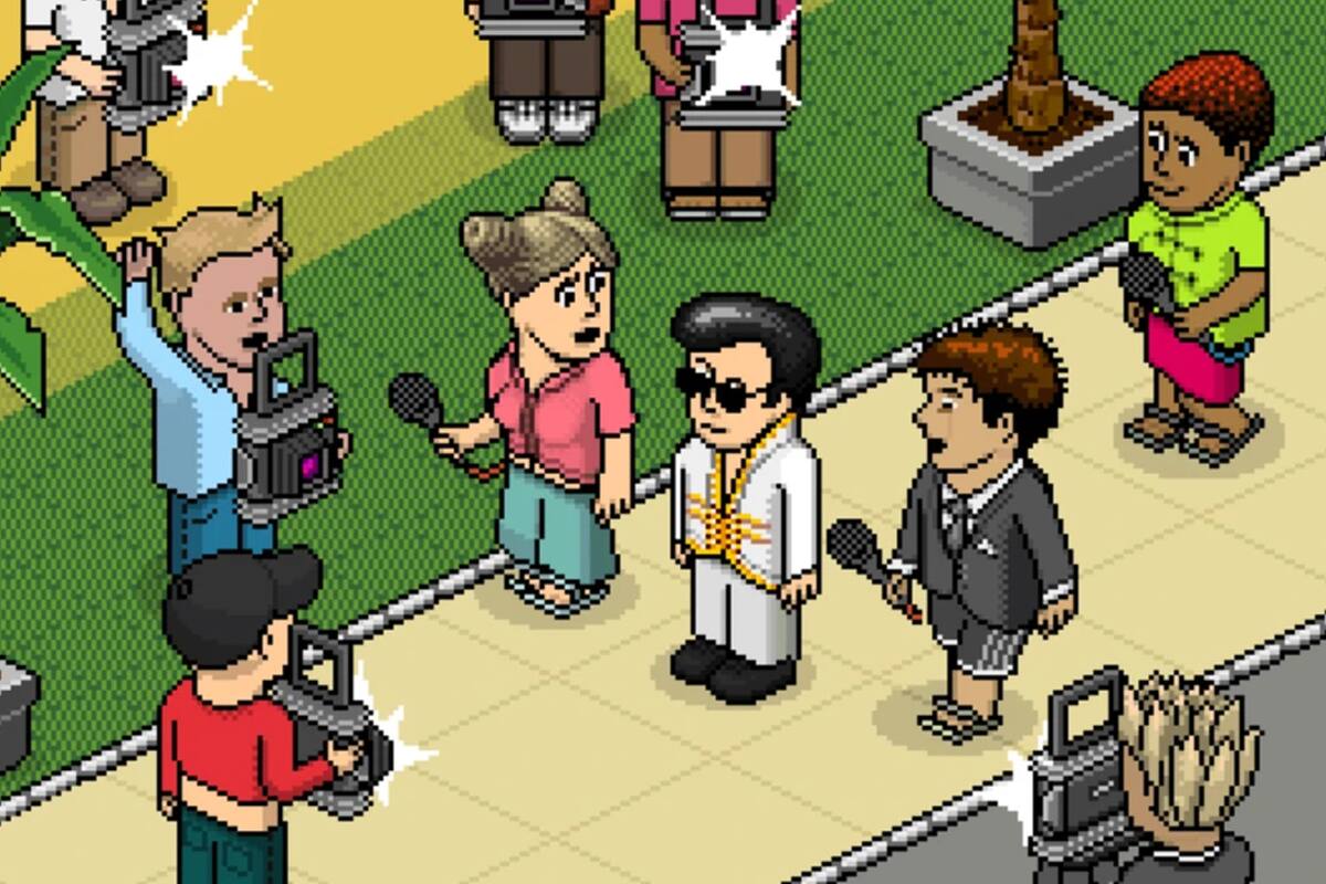 Chilenos pasan la cuarentena por coronavirus reuniéndose en Habbo Hotel