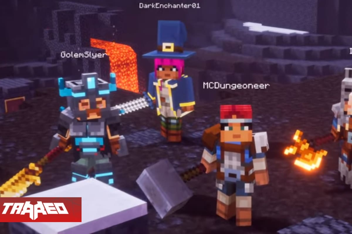 Minecraft Dungeons llegará en otoño del 2020