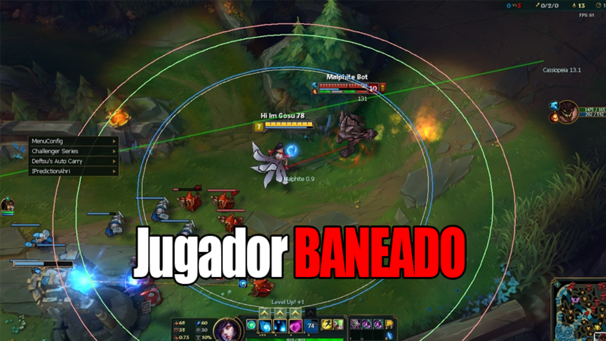 El jugador no podrá jugar ninguna partida competitiva hasta el año 2018