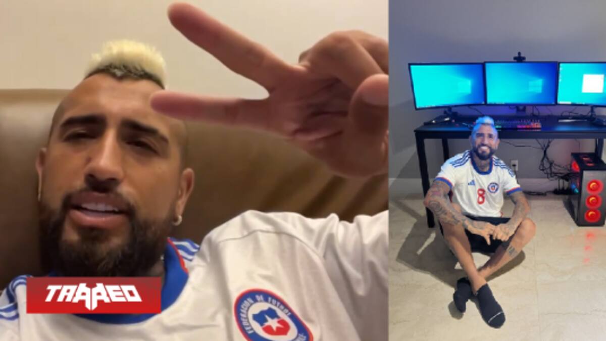 Arturo Vidal anuncia que volverá a los streams en Twitch y pronto abrirá un canal de YouTube