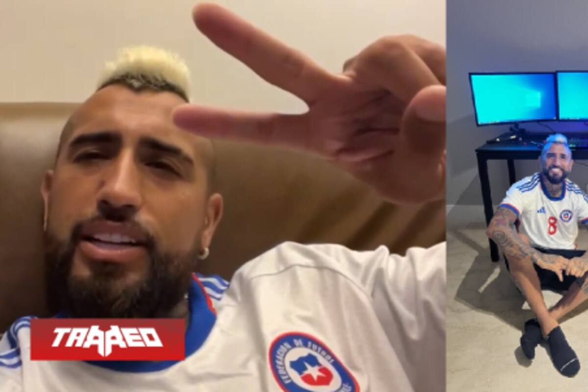 Arturo Vidal anuncia que volverá a los streams en Twitch y pronto abrirá un canal de YouTube
