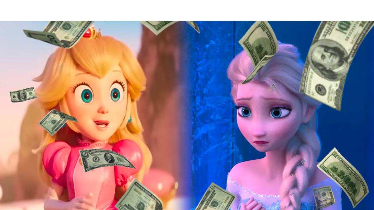 El largometraje animado de Illumination y Nintendo está muy cerca de la corona